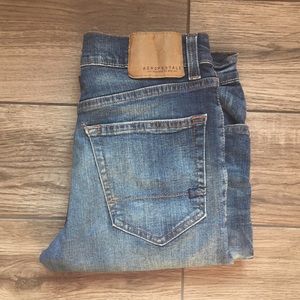 Slim Straight flex jeans